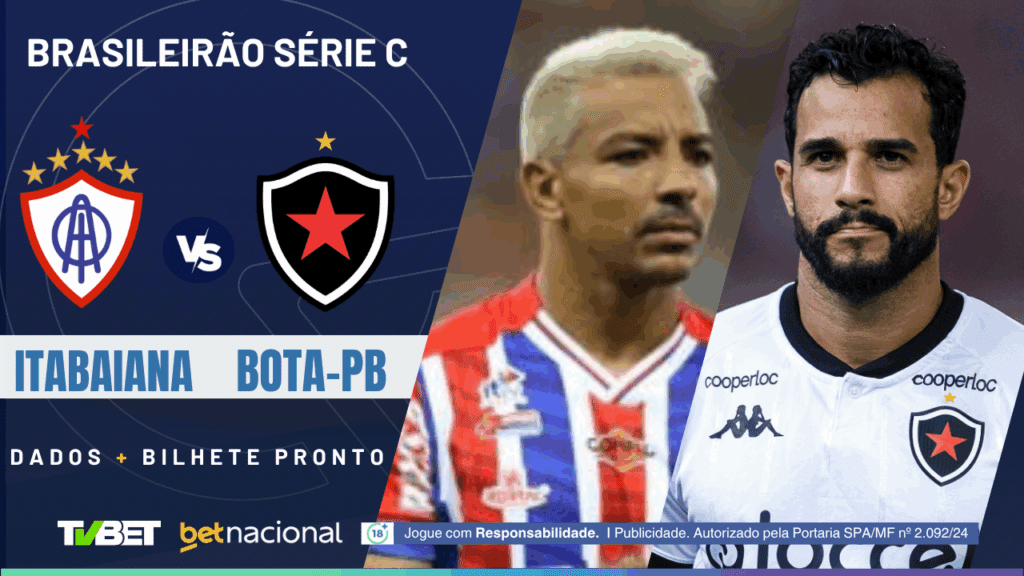 Itabaiana x Botafogo-PB: tempo real, onde assistir, horário, escalações e palpites