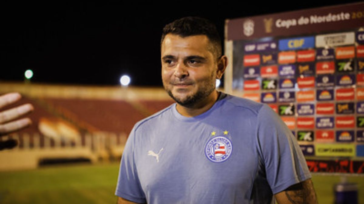 Leonardo Galbes, técnico do sub-20 do Bahia
