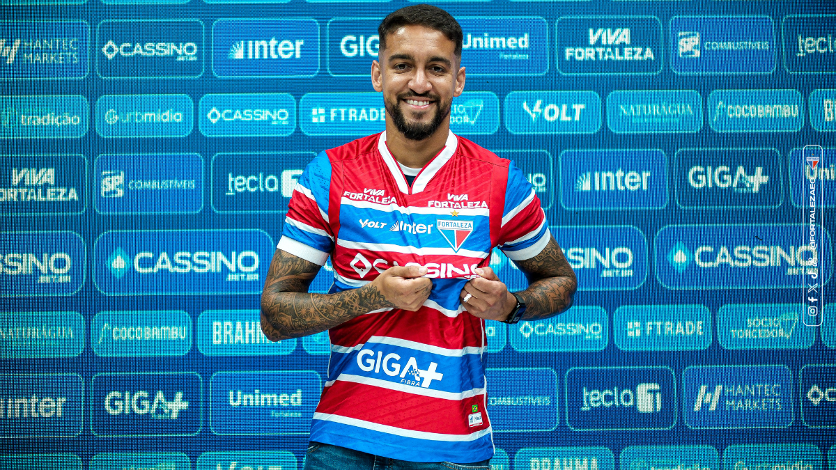 Apresentado, Matheus Pereira fala sobre duelo do Fortaleza contra o Santos: “Nosso objetivo são os três pontos”