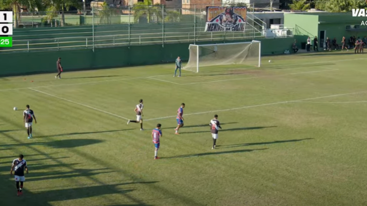 Fortaleza quebra invencibilidade após perder para o Vasco no Brasileirão Sub-17