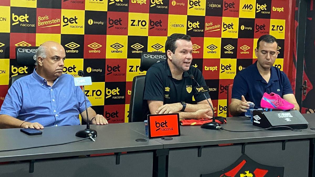 Apresentado no aniversário do título da Copa do Brasil, Daniel Paulista reforça foco na permanência do Sport na Série A: “Ainda temos 27 jogos”