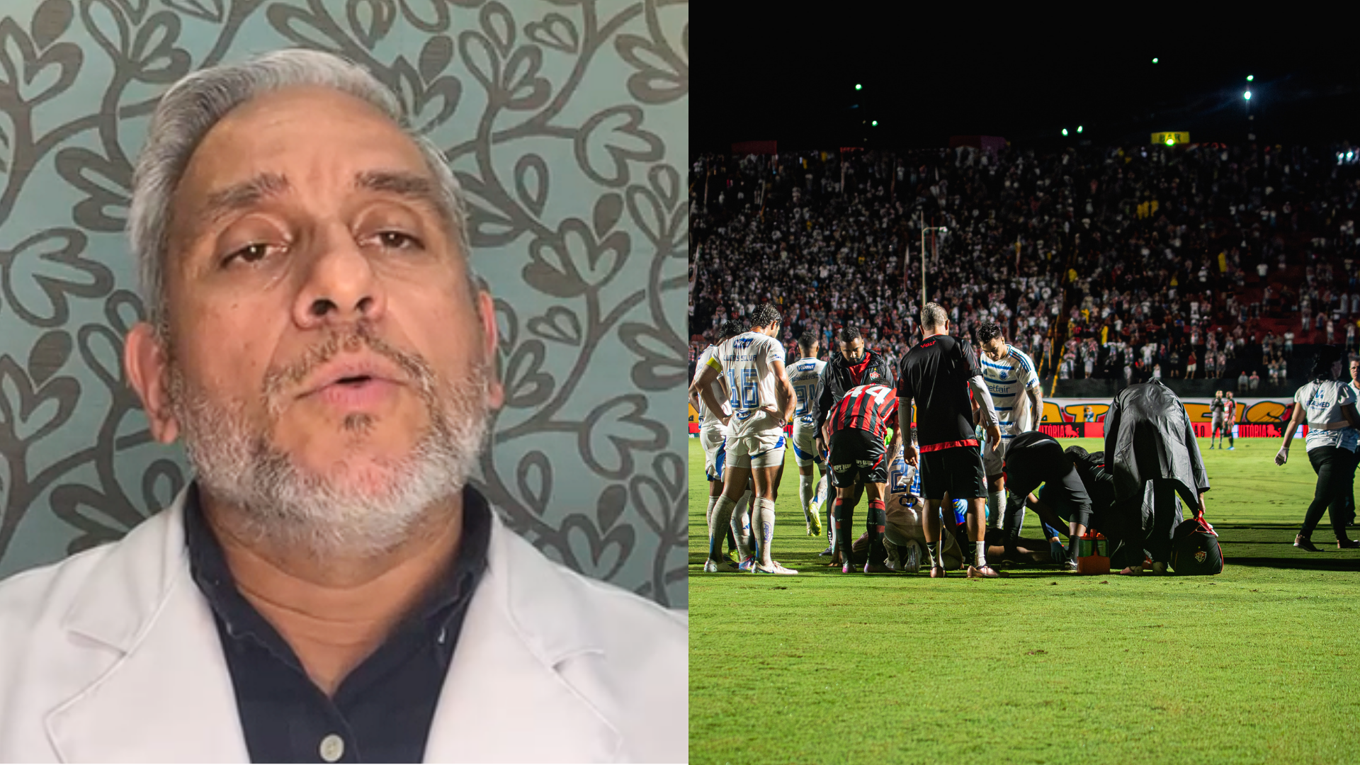 Médico do Vitória confirma lesão complicada de Jamerson; saiba detalhes