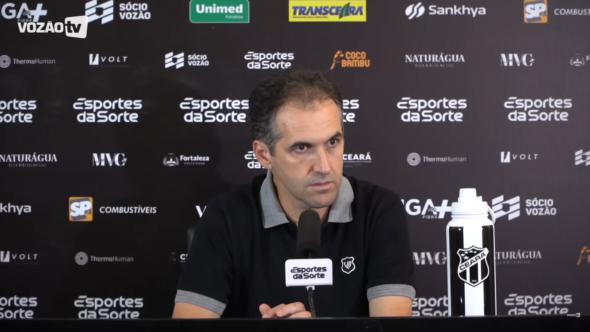 Ceará: Léo Condé destaca importância da pausa para treinar e recuperar os atletas e fala sobre as novas contratações 1 Léo Condé - Treinador - Ceará