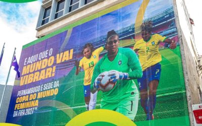 A dois anos da Copa do Mundo Feminina no Brasil, FPF lança painel especial e destaca Recife como uma das cidades-sede