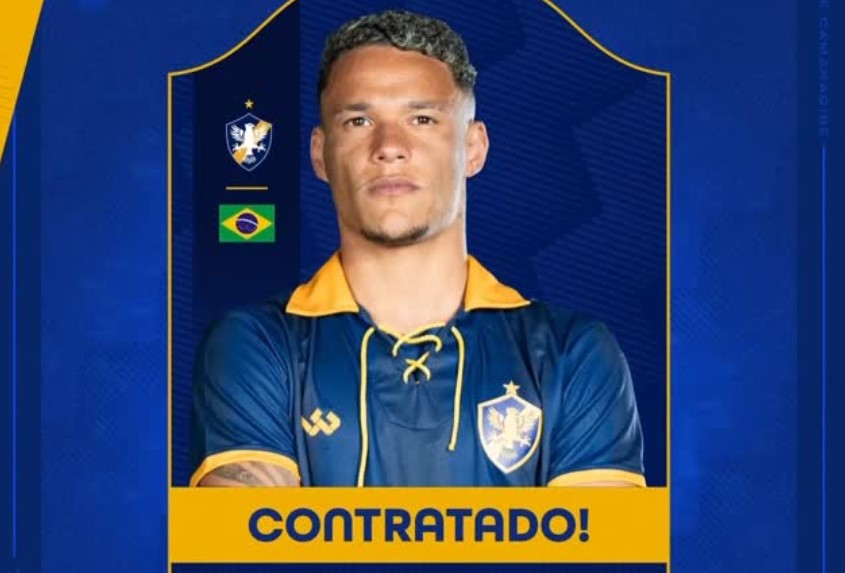 Retrô anuncia contratação do atacante Tales, ex-Treze e Sergipe
