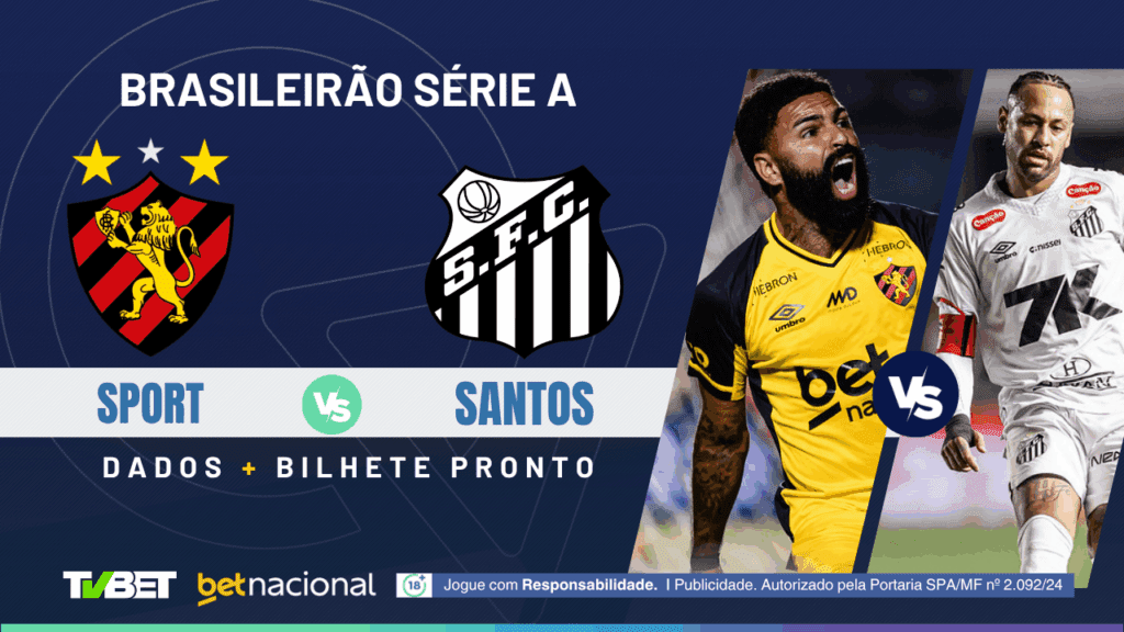 Sport x Santos: tempo real, onde assistir, horário, escalações e palpites