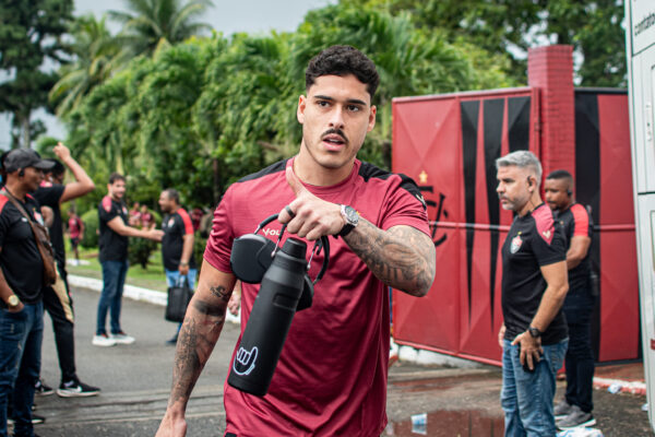 Vitória ganha mais um desfalque para partida contra o Botafogo 1 Lucas Halter, capitão do Vitória - Foto: Victor Ferreira/EC Vitória