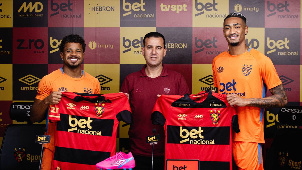 Apresentados, Derik Lacerda e Kevyson falam sobre desafios, pressão e motivação após acerto com o Sport