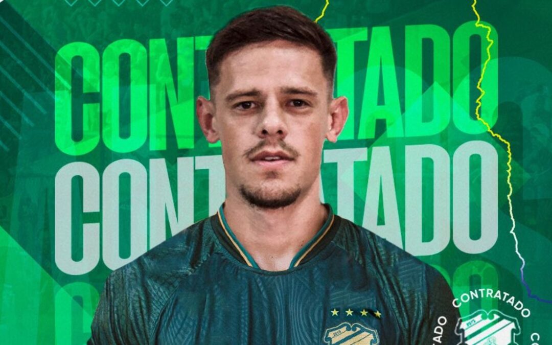 Altos oficializa a contratação do lateral-esquerdo Rhuan Barboza, ex-Fluminense-PI