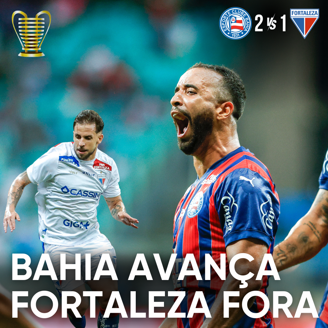 PÓS-JOGO – QUARTAS DE FINAL – COPA DO NORDESTE – BAHIA 2 X 1 FORTALEZA – 45 MINUTOS
