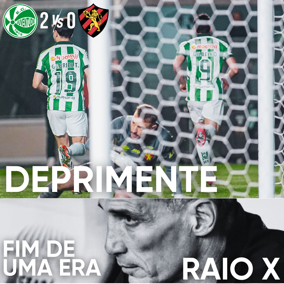 PÓS-JOGO – SÉRIE A – JUVENTUDE 2 X 0 SPORT + RAIZ + DEMISSÃO DE VOJVODA – 45 MINUTOS