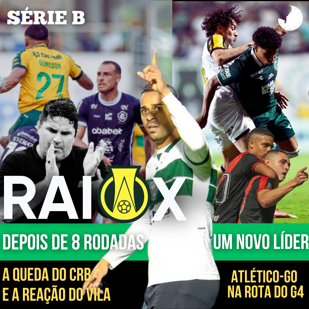 RAIO X DA SÉRIE B 15ª RODADA – DEPOIS DE 8 RODADAS, UM NOVO LÍDER – 45 MINUTOS
