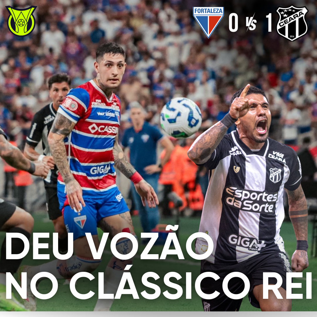 PÓS-JOGO – SÉRIE A – FORTALEZA 0 X 1 CEARÁ – 45 MINUTOS