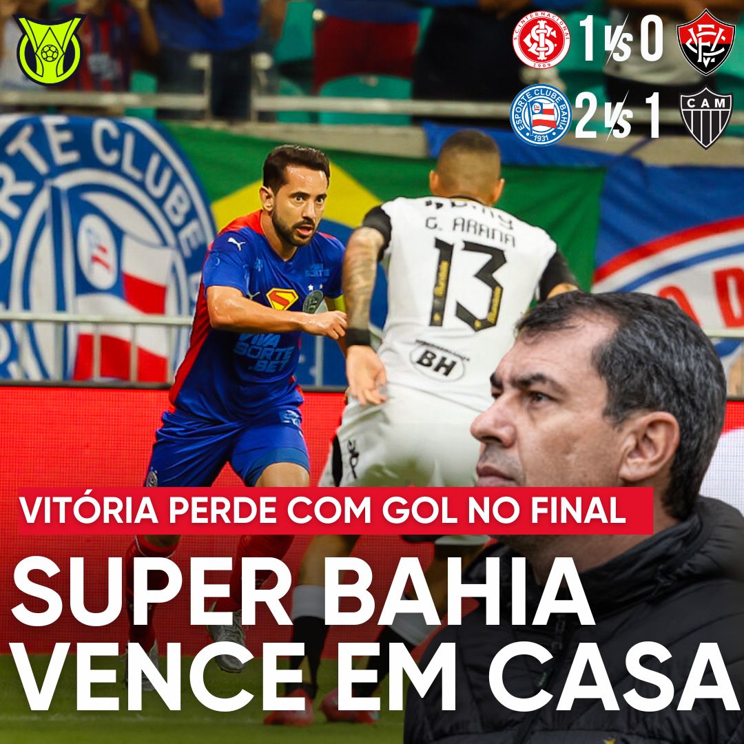 PÓS-JOGO – SÉRIE A – INTERNACIONAL 1 X 0 VITÓRIA | BAHIA 2 X 1 ATLÉTICO/MG – 45 MINUTOS