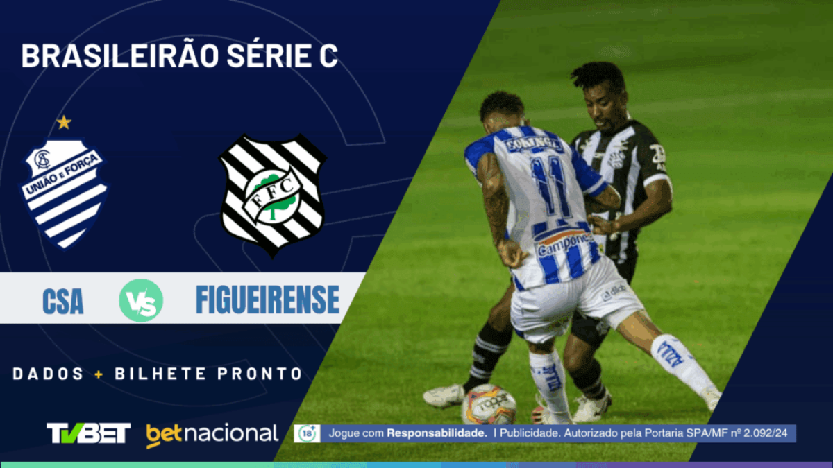 CSA x Figueirense: tempo real, onde assistir, horário, escalações e palpites