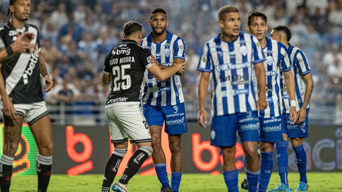 CSA empata com o Vasco no jogo de ida das oitavas da Copa do Brasil