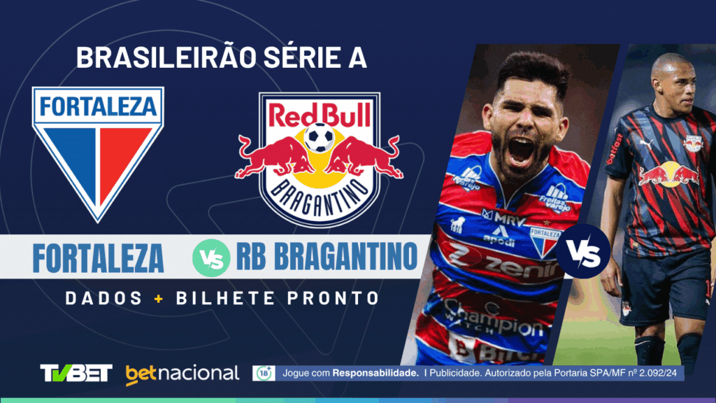 Fortaleza x Bragantino: tempo real, onde assistir, horário, escalações e palpites