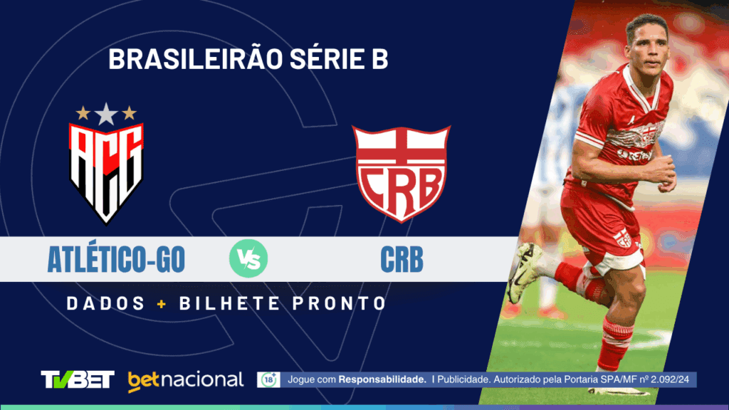 Atlético-GO x CRB: tempo real, onde assistir ao vivo, horário, escalações e palpites