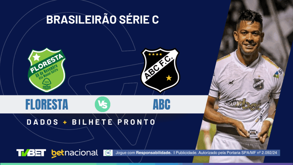 Floresta x ABC: tempo real, onde assistir ao vivo, horário, escalações e palpites