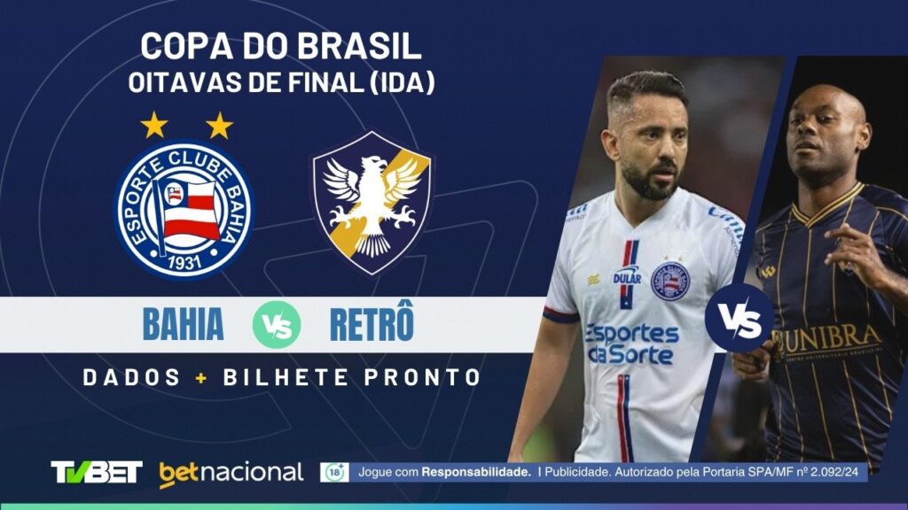 Bahia x Retrô: onde assistir, tempo real, horário, escalações e palpites