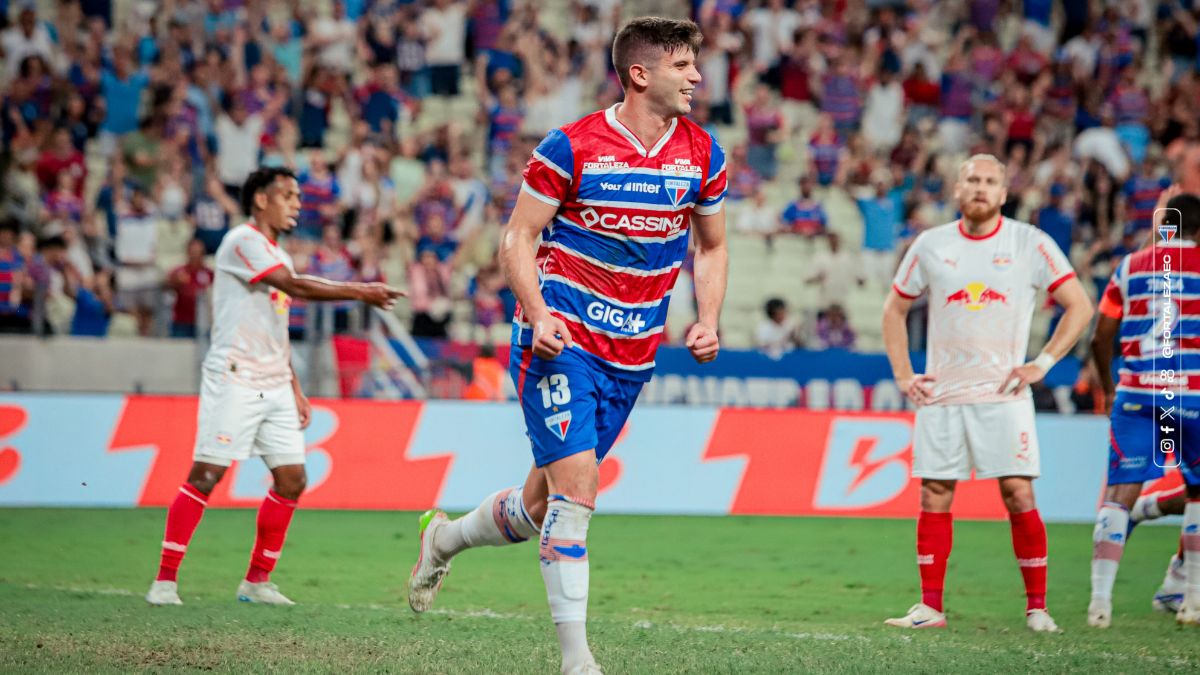 Fortaleza x Bragantino no Castelão pela Série A 2025 - Na foto, Kusevic