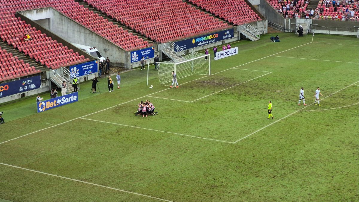 Santa Cruz x Treze - Série D 2025 na Arena de Pernambuco