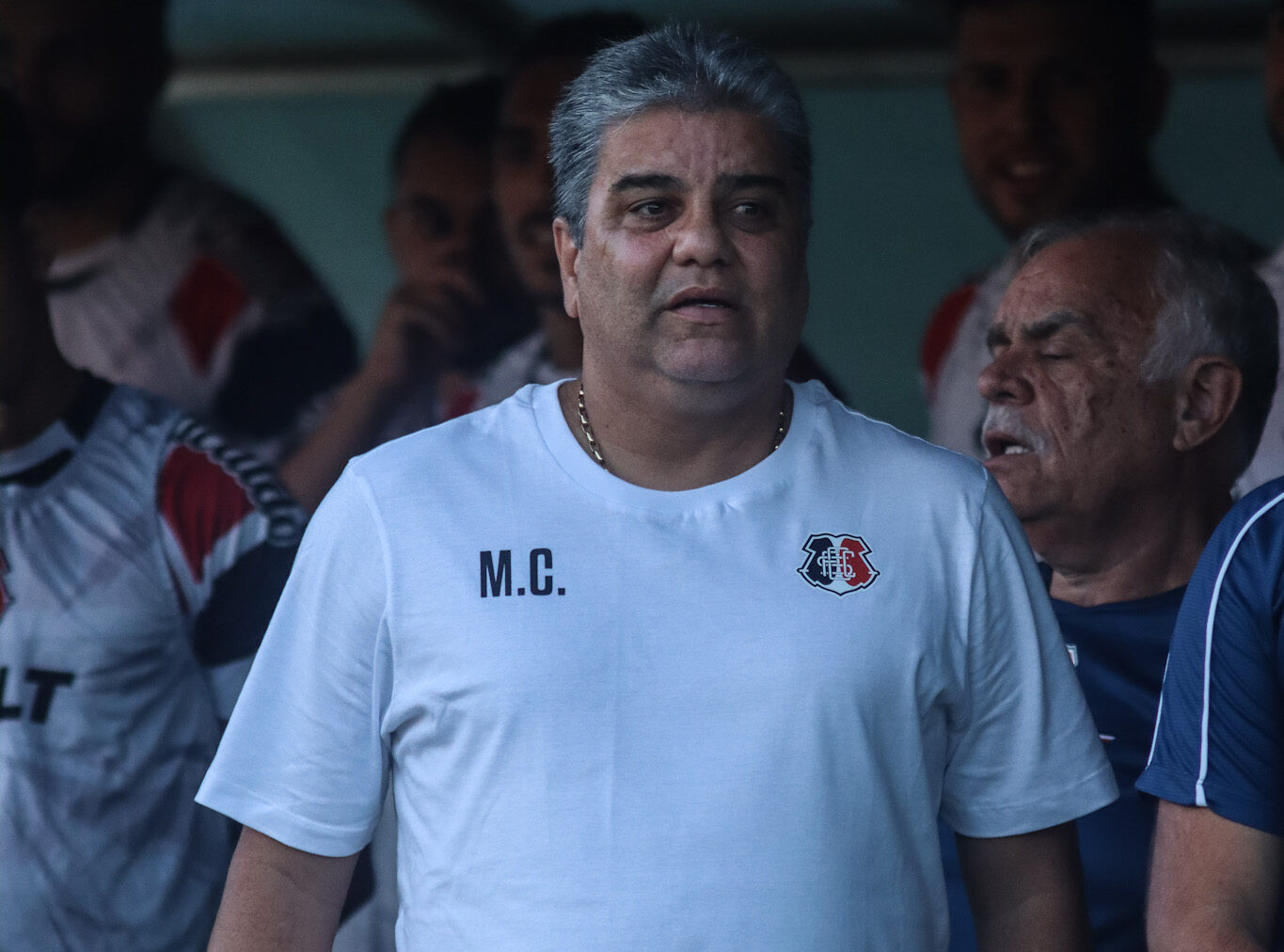Cabo vê "pior partida do Santa Cruz" sob seu comando e cobra: "Não dá para ser líder do 1º turno e vice-lanterna do 2º turno" 3 Marcelo Cabo - Treinador - Santa Cruz