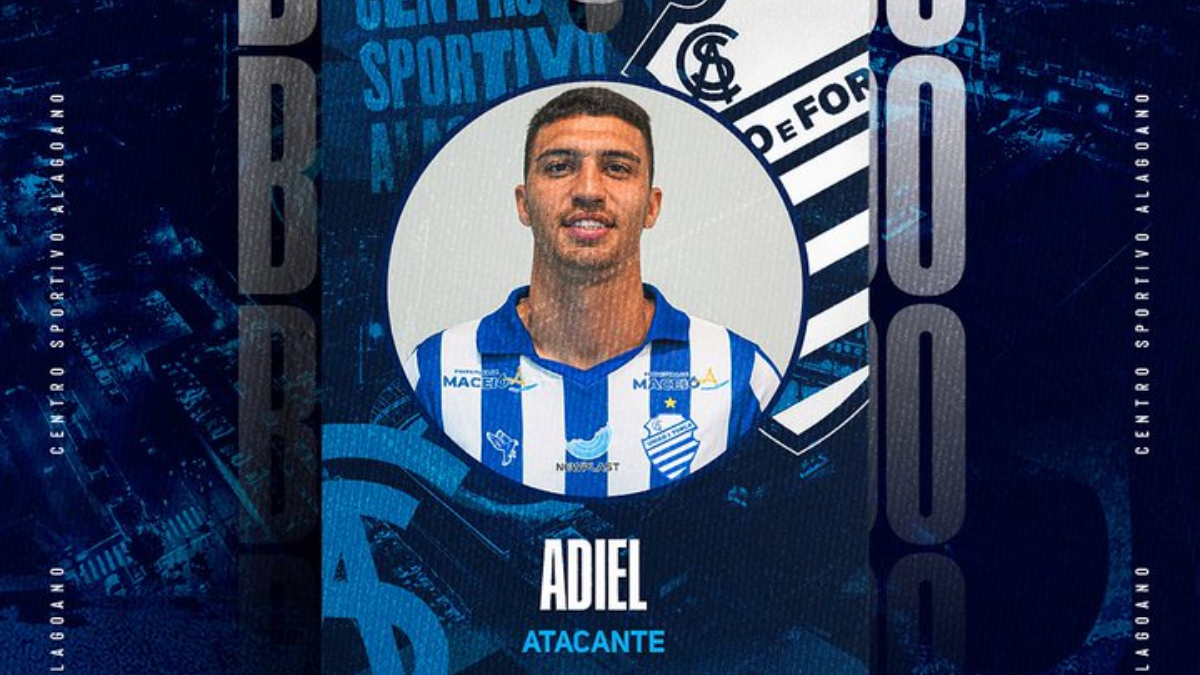 CSA anuncia a contratação do atacante Adiel, que estava no Galo Maringá-PR