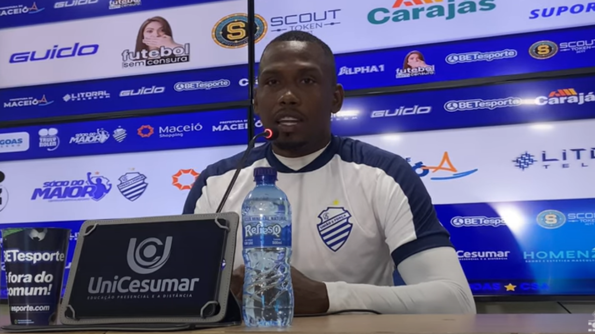 Sem marcar há quase dois meses, Igor Bahia revela conversa com Higo e destaca momento do CSA: “Não posso ser egoísta”