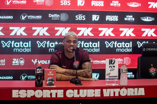 Maykon Jesus, lateral do Vitória - Foto: Victor Ferreira/EC Vitória