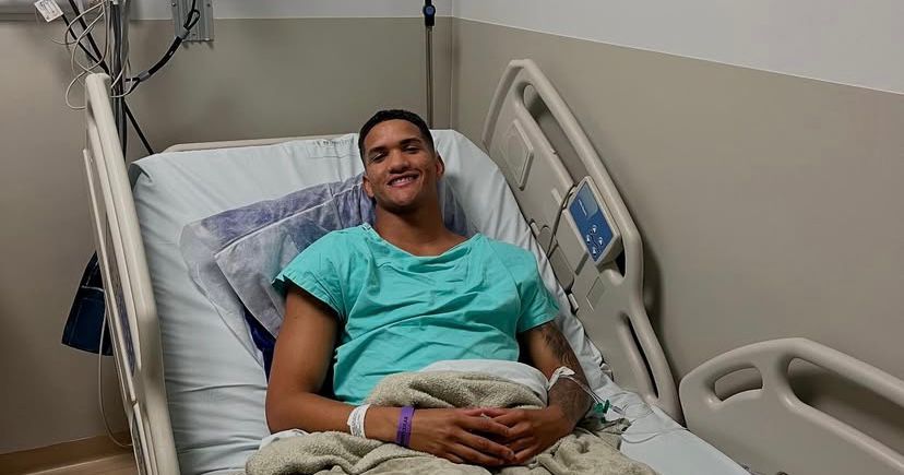 Lucas André operado - Foto: Reprodução/Instagram