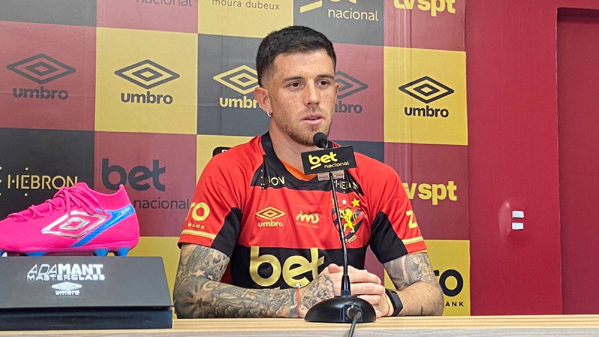 Com missão de melhorar o pior ataque da Série A, Juan Ignacio Ramírez é apresentado no Sport: “Estou pronto para esse desafio”