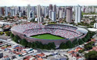 Retrofit do Arruda tem arquibancada inspirada no Monumental de Nuñez