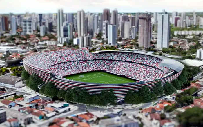 Retrofit do Arruda tem arquibancada inspirada no Monumental de Nuñez