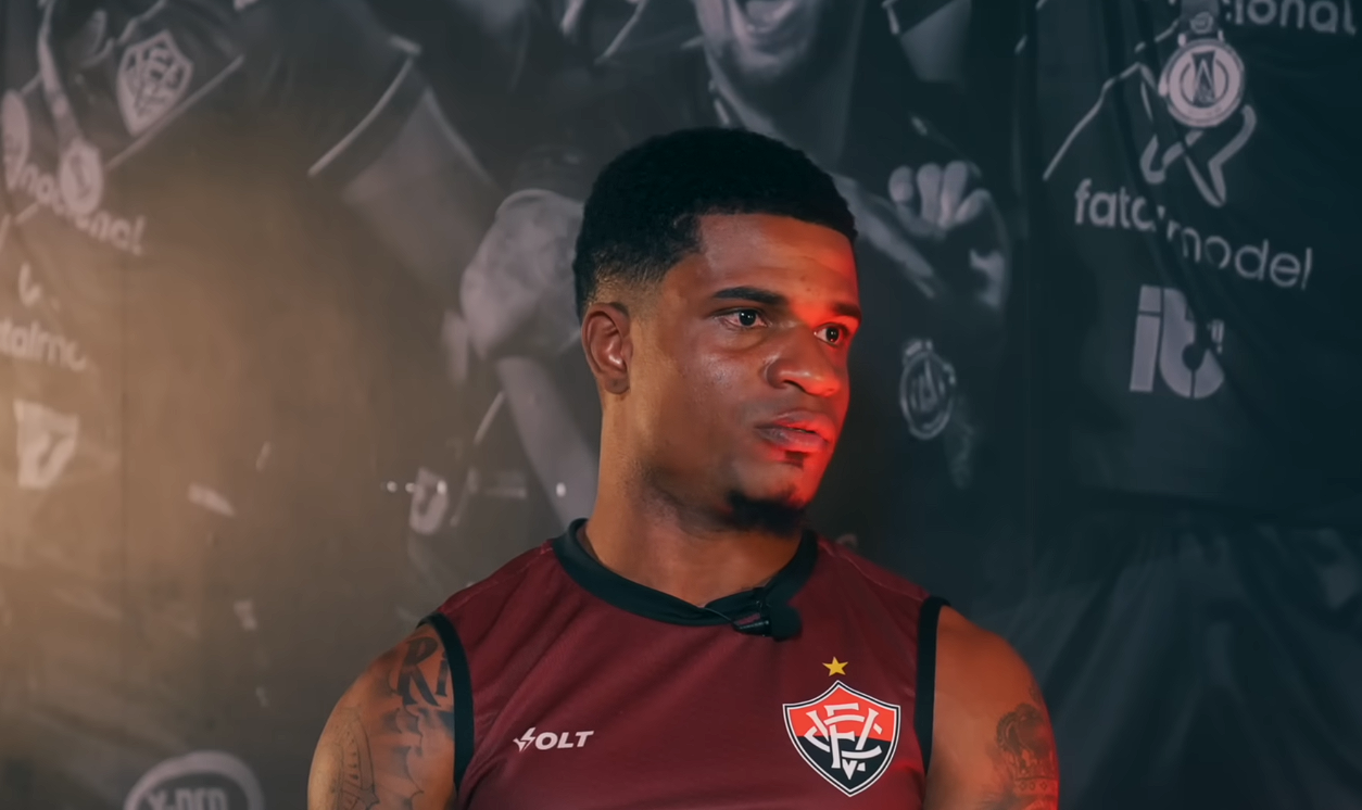 Vitória: Jamerson garante recuperação boa e espera voltar logo aos campos