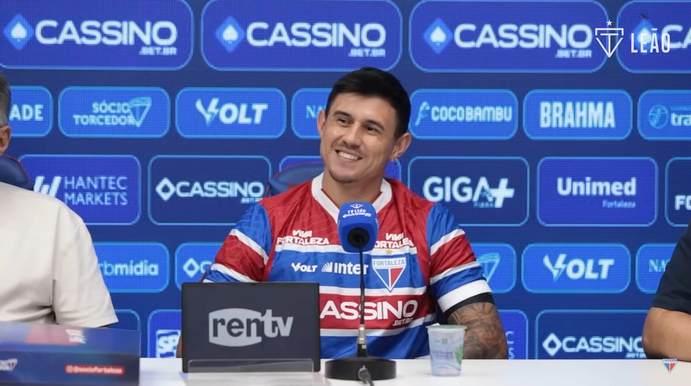 Fortaleza: Apresentado, Adam Bareiro explica tentativa de gol de mão contra o Bahia