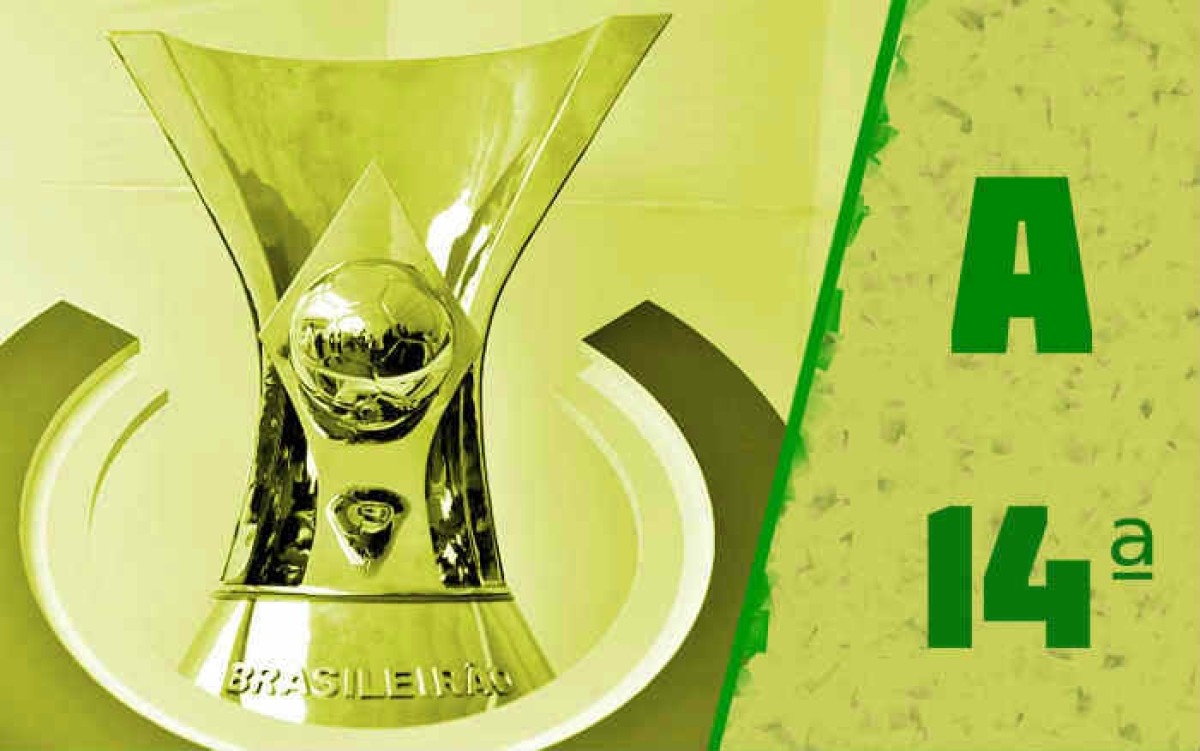A classificação da Série A de 2025 após a 14ª rodada; Cruzeiro assume a liderança