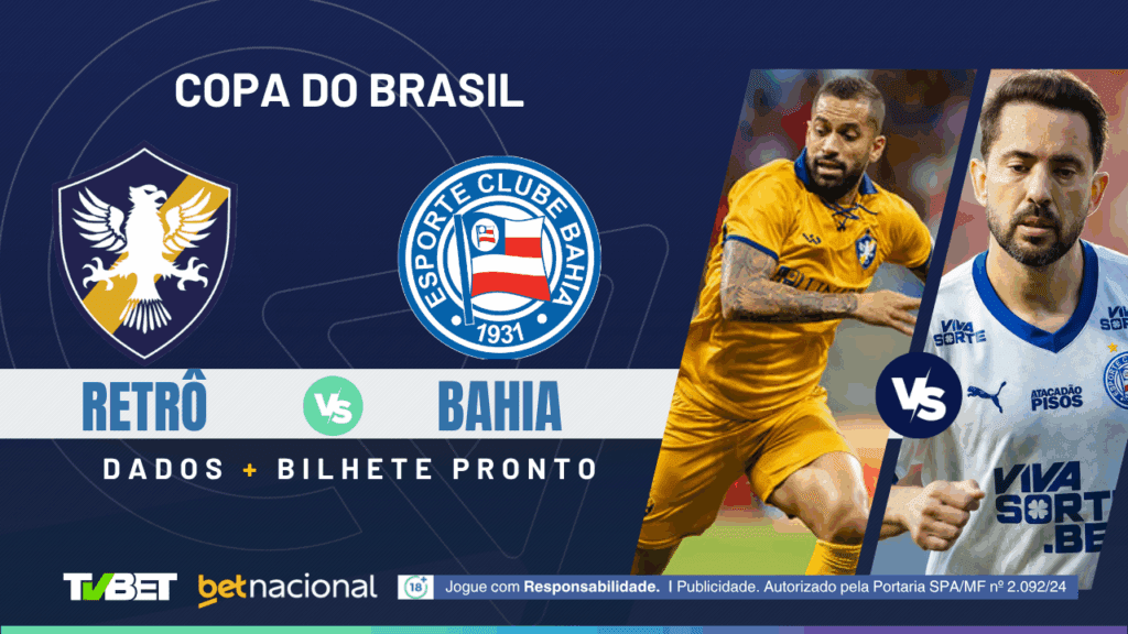 Retrô x Bahia: tempo real, onde assistir, horário, escalações e palpites