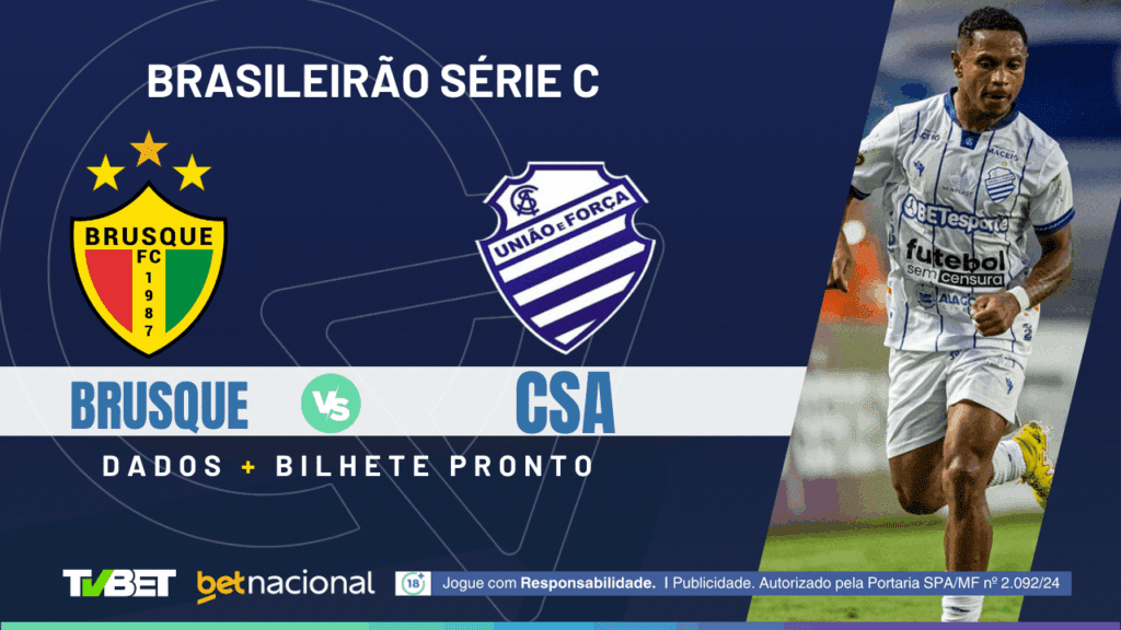 Brusque x CSA: tempo real, onde assistir, horário, escalações e palpites