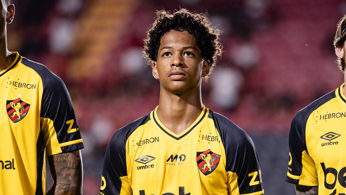 Diretoria do Sport avalia liberação de Zé Lucas para amistosos pela Seleção Brasileira Sub-17