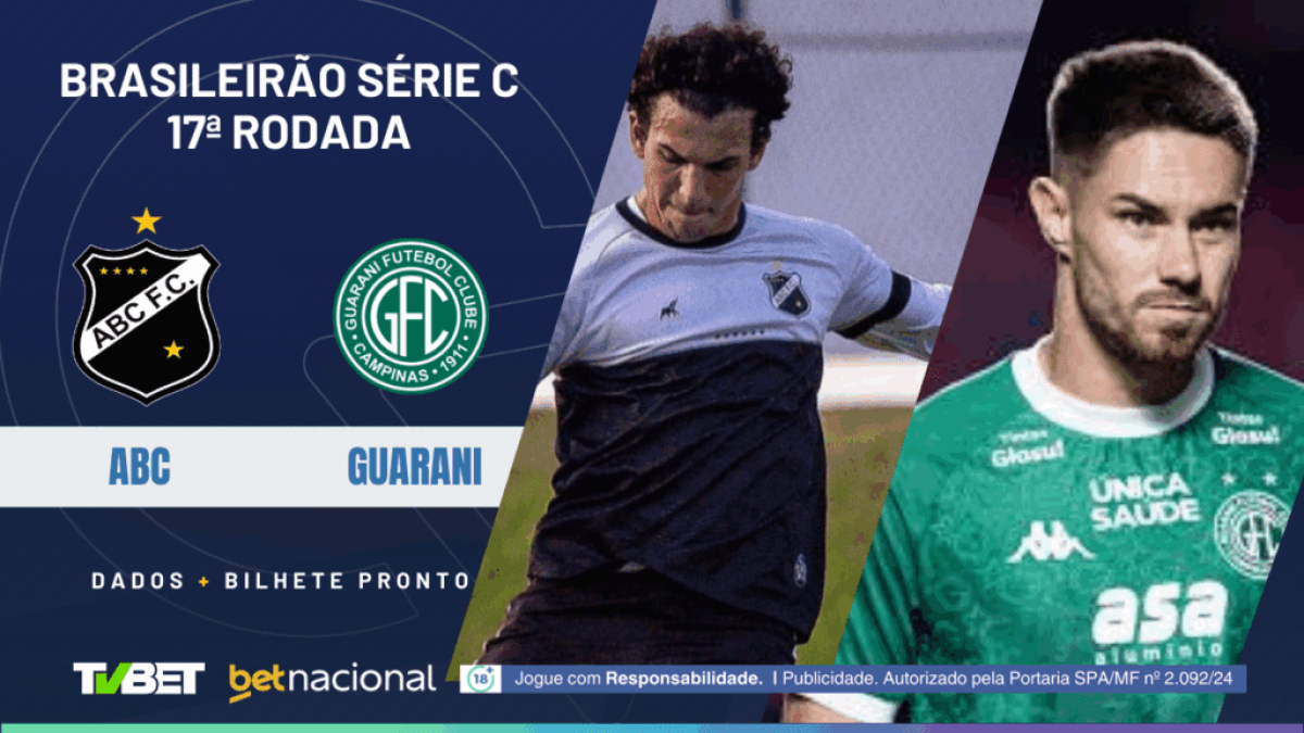 ABC x Guarani: tempo real, onde assistir, horário, escalações e palpites