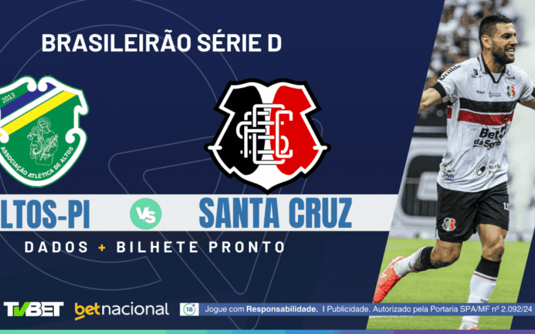 Altos x Santa Cruz: tempo real, onde assistir, horário, escalações e palpites