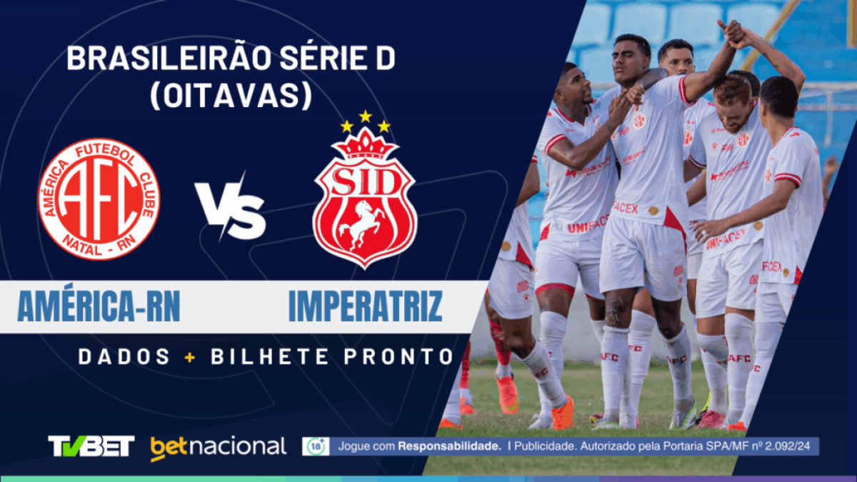 América-RN x Imperatriz: tempo real, onde assistir ao vivo, horário, escalações e palpites