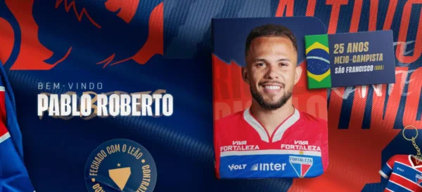 Fortaleza anuncia contratação do volante Pablo Roberto, ex-Casa Pia 1 Pablo Roberto - Fortaleza