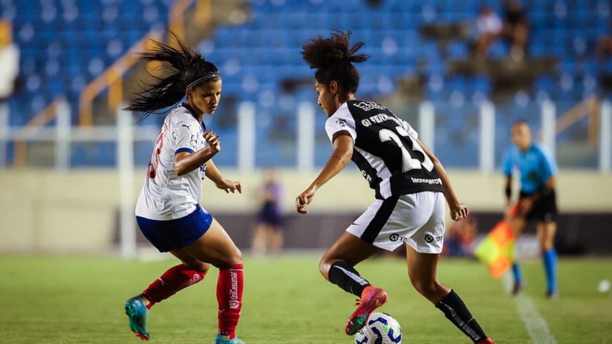 Bahia sofre gol no fim e sai em desvantagem contra o Corinthians nas quartas de final do Brasileirão Feminino