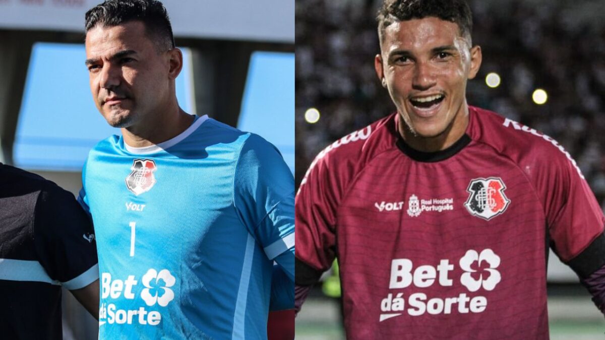 Felipe Alves ou Rokenedy? Podcast45 avalia cenário dos goleiros do Santa Cruz