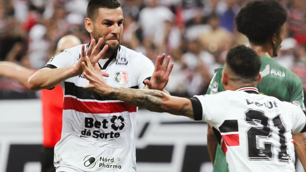 Santa Cruz e Altos ficam no empate pela Série D e levam decisão para jogo de volta das oitavas 2 William Alves, Santa Cruz