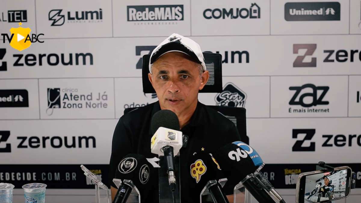 Técnico do ABC lamenta rebaixamento para Série D: “É um momento de muita tristeza”