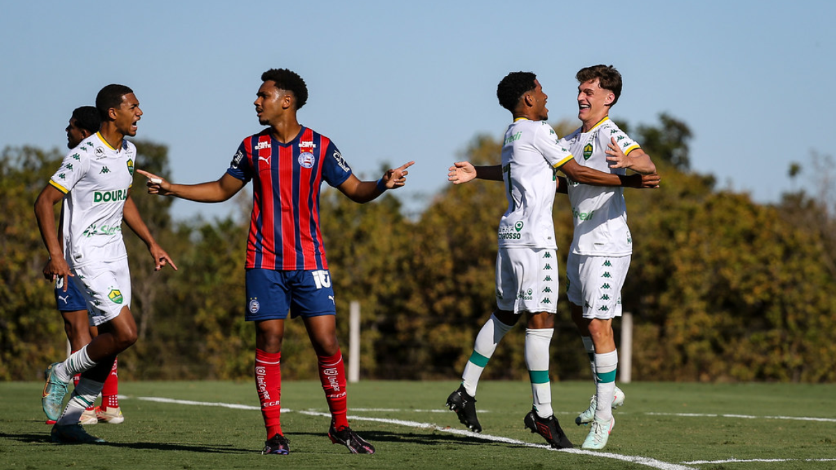 Bahia perde para o Cuiabá pelo Brasileiro Sub-17