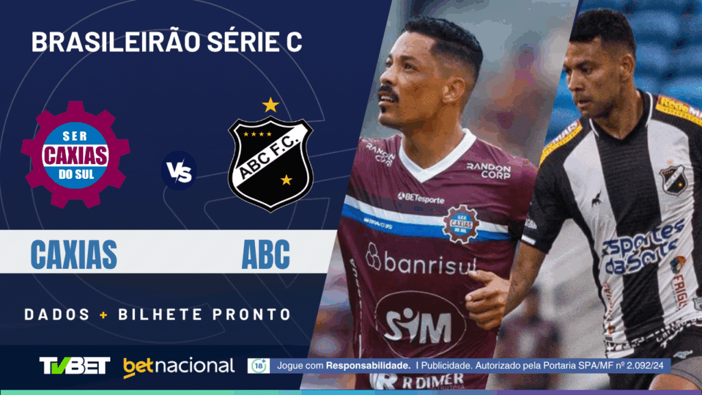 Caxias x ABC: tempo real, onde assistir, horário, escalações e palpites